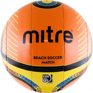 Мяч для пляжного футбола тренировочный MITRE Beach Soccer Match BB6672OBY р.5